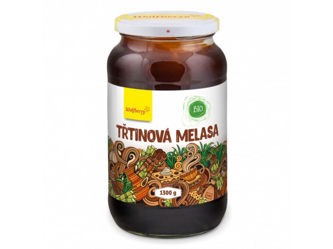 Wolfberry BIO Třtinová melasa 1300 g