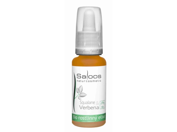 Saloos Bio rostlinný elixír Squalane & Verbena 20 ml