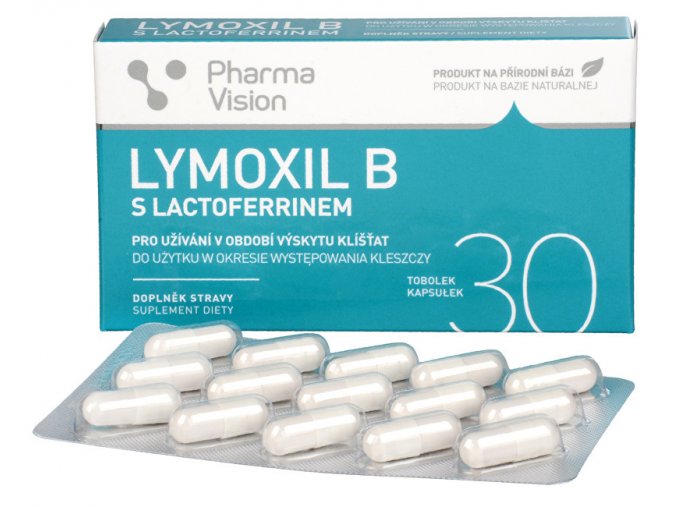 Lymoxil B s lactoferrinem 30 tob.