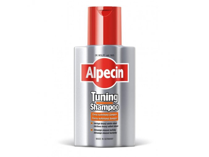 Alpecin Černý kofeinový šampon Tuning (Shampoo) 200 ml