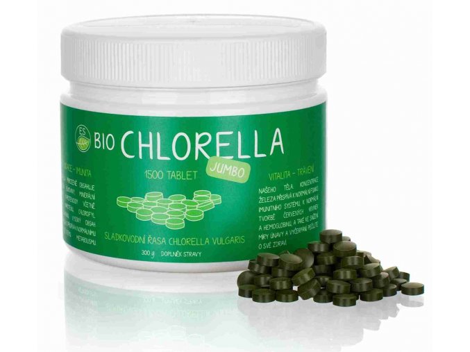 ES Bio Chlorella Jumbo 600 tbl. (300 g)