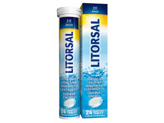 Zdrovit Litorsal šumivé tablety při dehydrataci 24tbl.