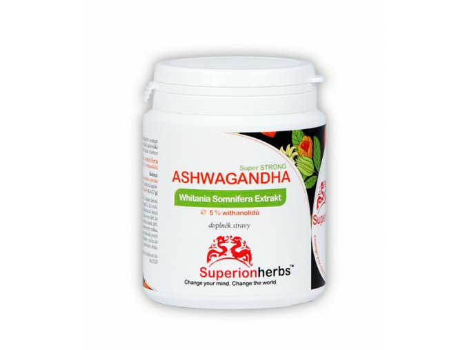 SUPERIONHERBS Ashwagandha 90 kapslí