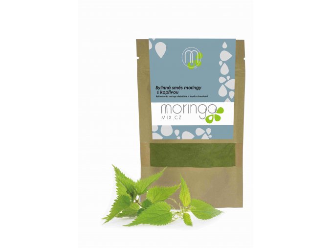 Moringa MIX Bylinná směs moringy s kopřivou 30 g