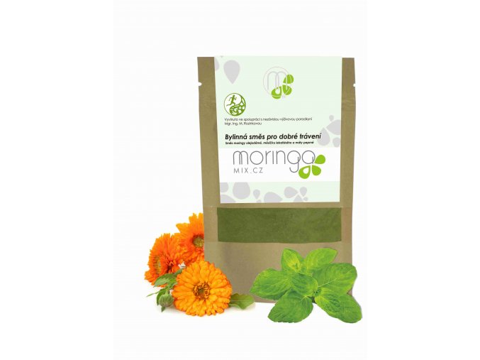 Moringa MIX Bylinná směs pro dobré trávení 30 g