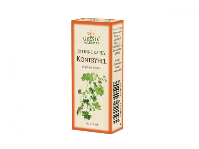 Grešík Kontryhel bylinné kapky 50 ml