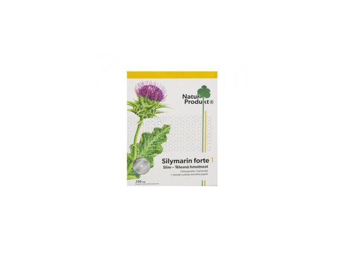 Naturprodukt Silymarin Forte 1 Slim - Tělesná hmotnost 60 tbl.