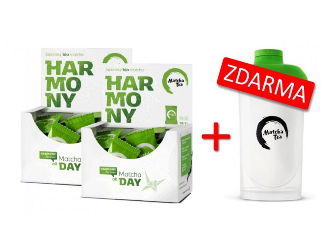 Harmony 2x+šejkr z500 ZDARMA