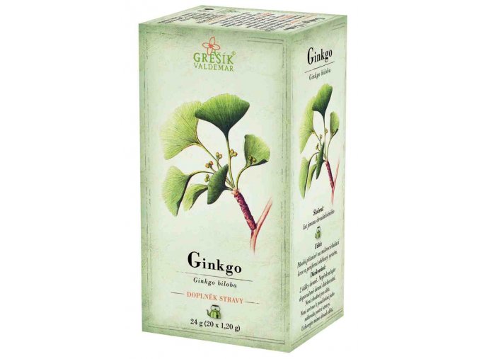 Grešík Ginkgo čaj n.s. 20 x 1,2 g Devatero bylin