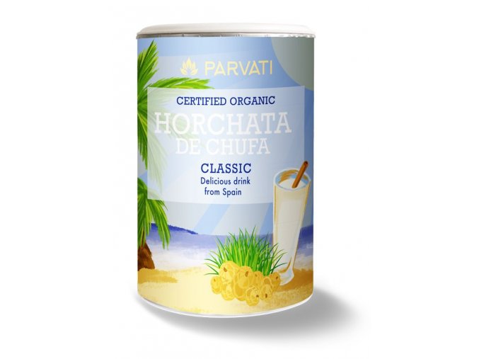 horchata classic bile pozadi