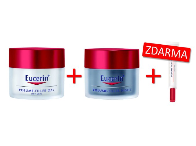 Eucerin Dárková sada Volume-Filler pro suchou pleť