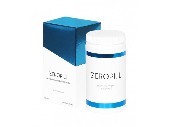 Zeropill pro podporu odvodnění organismu 20 denní kúra, 80 kapslí