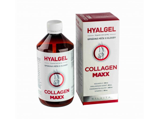 Silvita Hyalgel Collagen MAXX pomeranč 500 ml