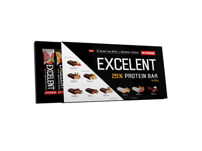 Nutrend Excelent Protein Bar dárkové balení 9x 85 g