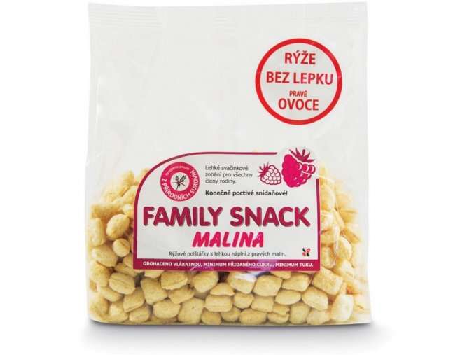 38622 family snack malina 200g