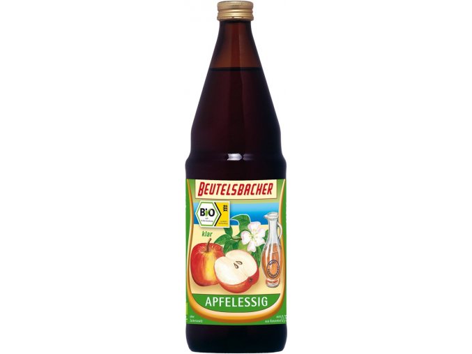 Beutelsbacher BIO Jablečný ocet nepasterizovaný čirý 750 ml