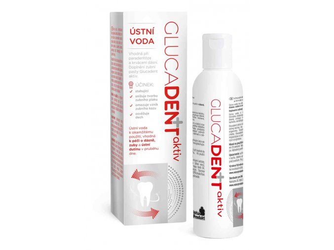 Glucadent Aktiv Ústní voda 200 ml