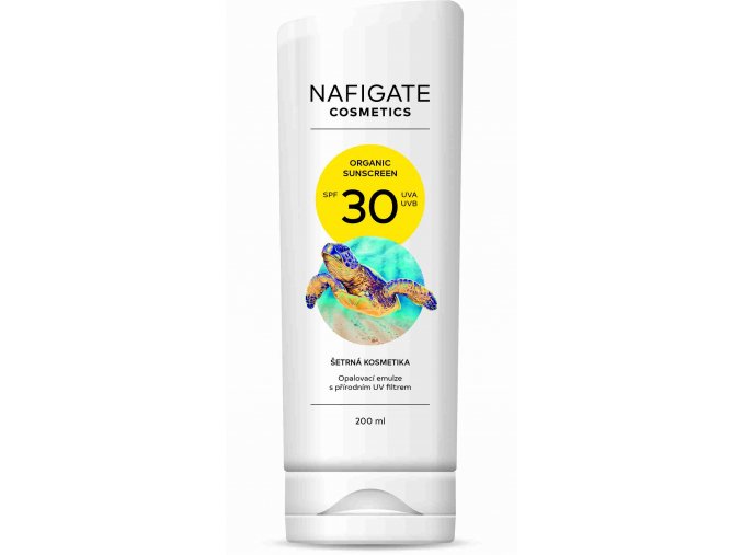 Nafigate Organic Sunscreen SPF30 200 ml