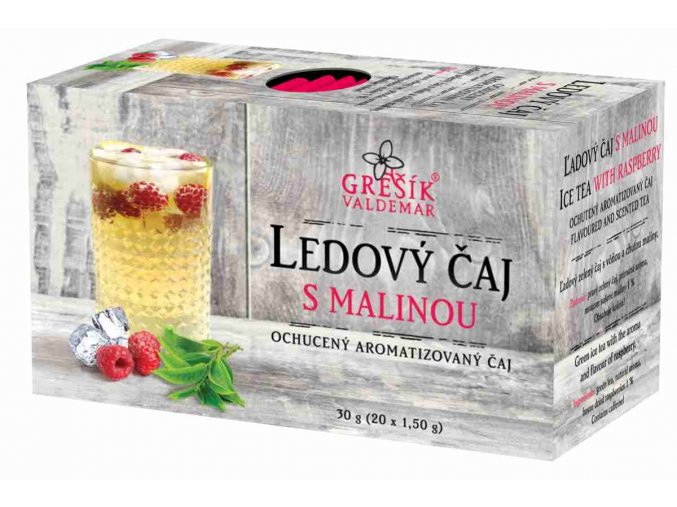 Grešík Ledový čaj s malinou n.s. 20 x 1,5 g