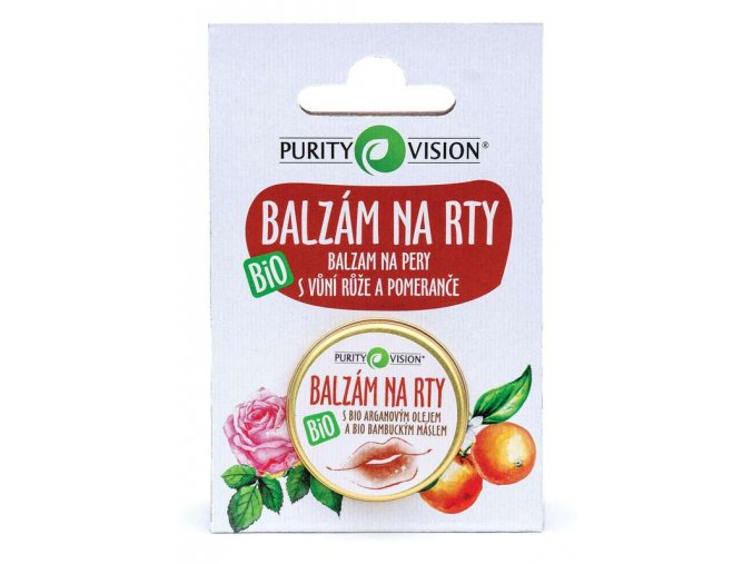 Purity Vision BIO Balzám na rty 12 ml