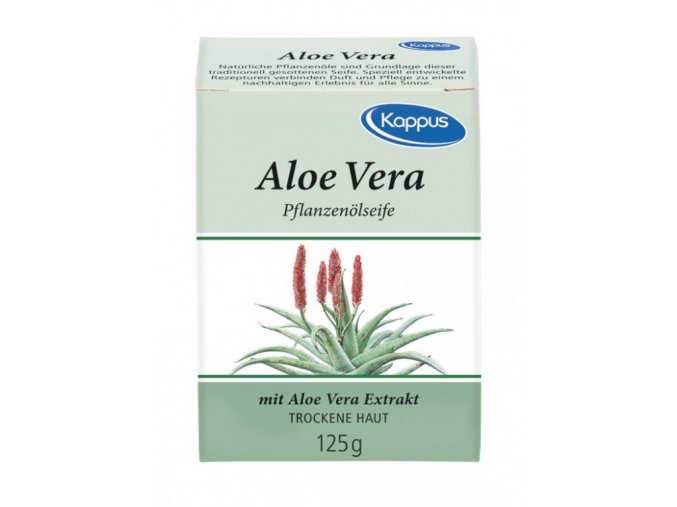 Kappus Přírodní olejové mýdlo Aloe Vera 125 g