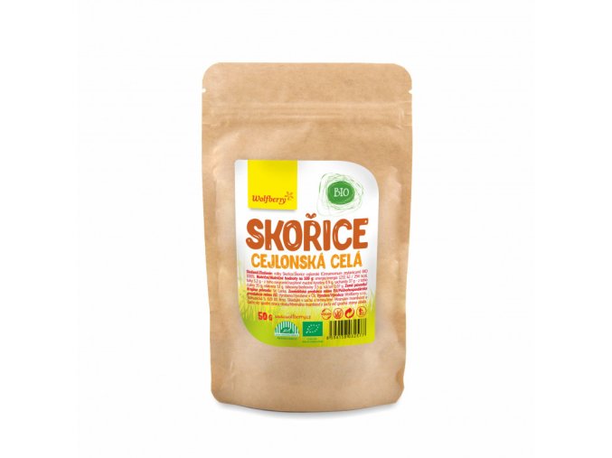 skorice cejlonska cela bio 50 g wolfberry