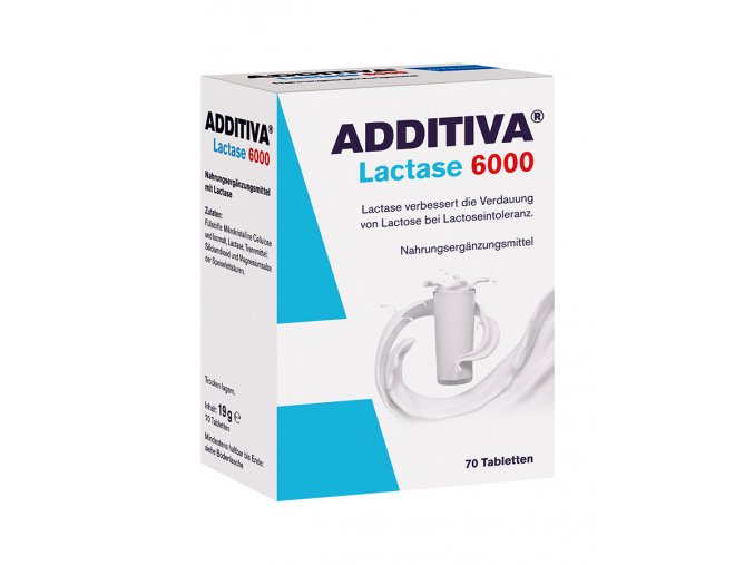 Additiva Lactase 6000 70 tbl. DMT: 01.10.2020