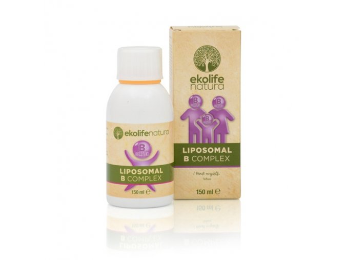 EKOLIFE NATURA Lipozomální vitamín B komplex 150 ml