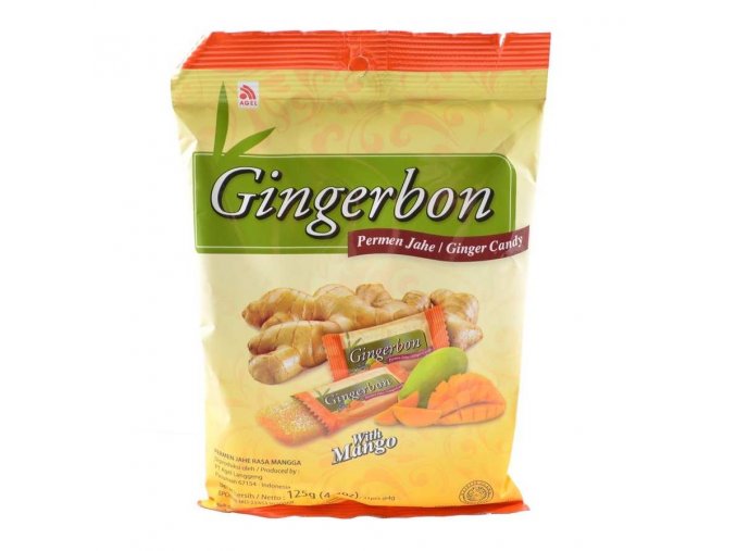 Gingerbon Zázvorové bonbóny s příchutí manga 125 g