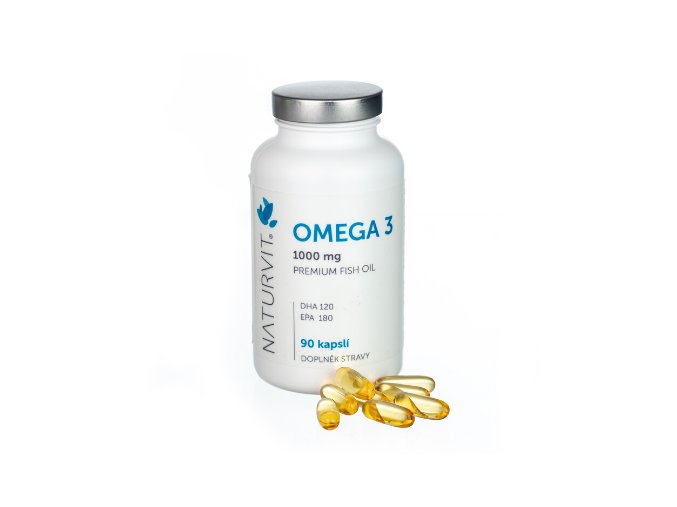NaturVit Omega 3 1000 mg 90 kapslí
