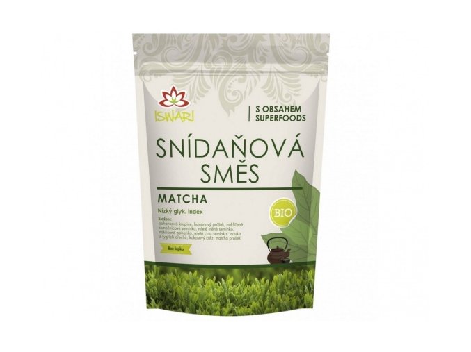 Iswari Bio Snídaňová směs Matcha 300 g