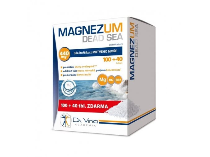 Da Vinci Academia Magnezum Dead Sea 140 tbl.