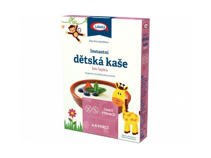 Labeta Dětská kaše instantní bez lepku 250 g