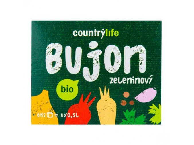 Country Life Zeleninový bujón 66 g