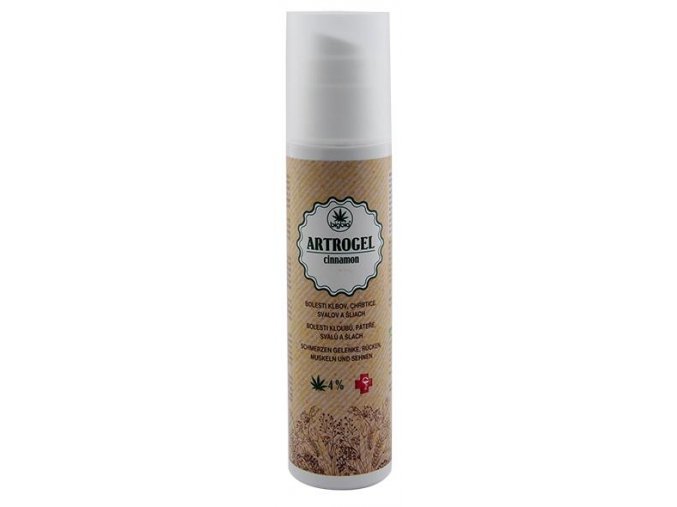 BigBio ARTROGEL CINNAMON - hřejivý masážní gel 200 ml