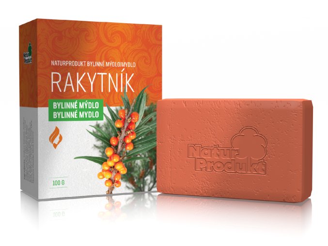 Naturprodukt bylinné mýdlo RAKYTNÍK 100 g