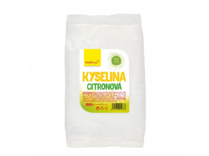 kyselina citronova 1000 g wolfberry v sacku