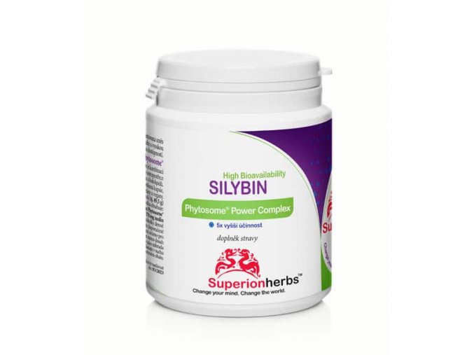 Superionherbs Silybin Phytosome® Power Complex 90 kapslí