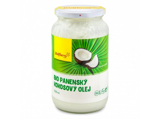 panensky kokosovy olej bio 1 l wolfberry