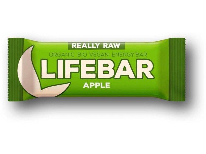 Lifefood BIO Lifebar tyčinka  jablečná 47 g DMT: 19.05.2023