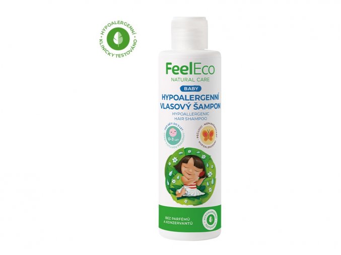 Feel Eco Hypoalergenní vlasový šampon Baby 200 ml