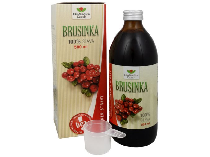 brusinka 100 stava z brusinky 500 ml 14331117