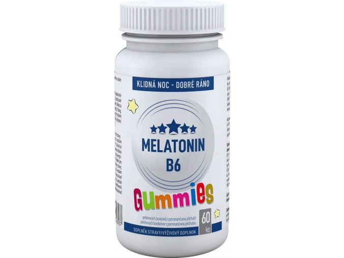 Clinical Melatonin B6 Gummies 60 pektinových bonbónů