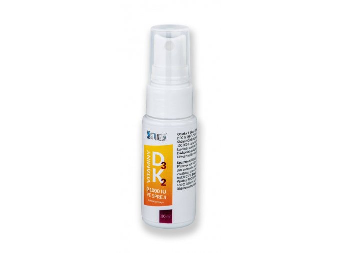 Vitamin D3 1000 IU + K2 ve spreji 30 ml