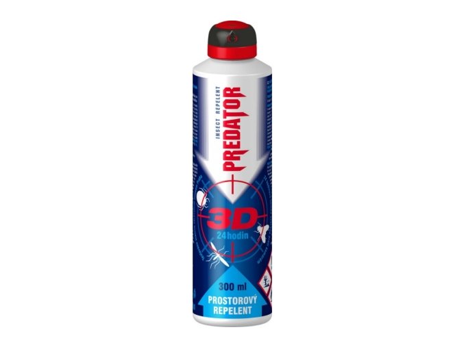 Repelent Predator 3D spray 300 ml DMT: 18.07.2021