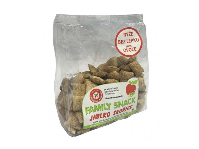 Family Snack Jablko a skořice 200 g