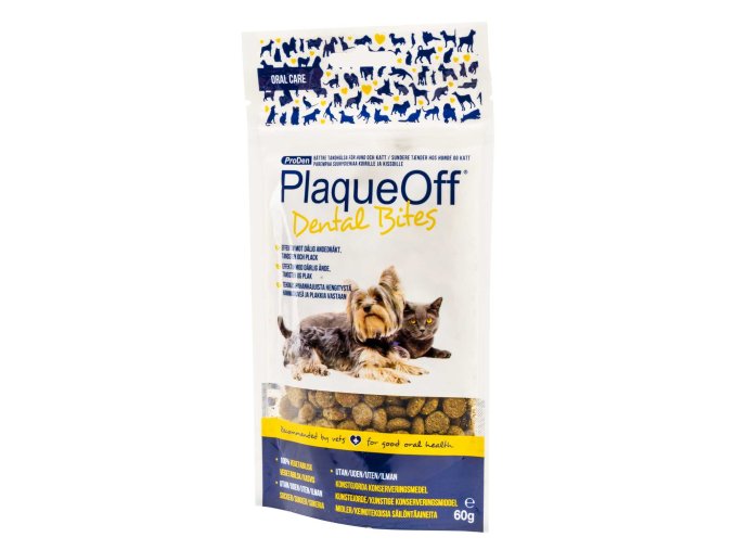 PlaqueOff™ Dental Bites 60 g DMT: 02.04.2022