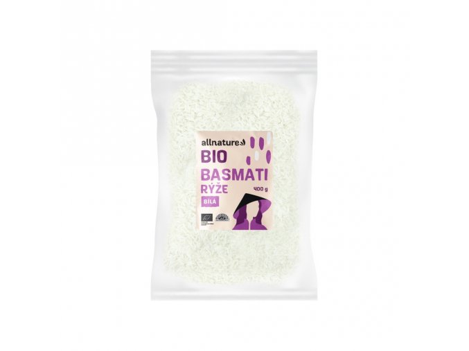 Allnature BIO Basmati rýže bílá 400 g