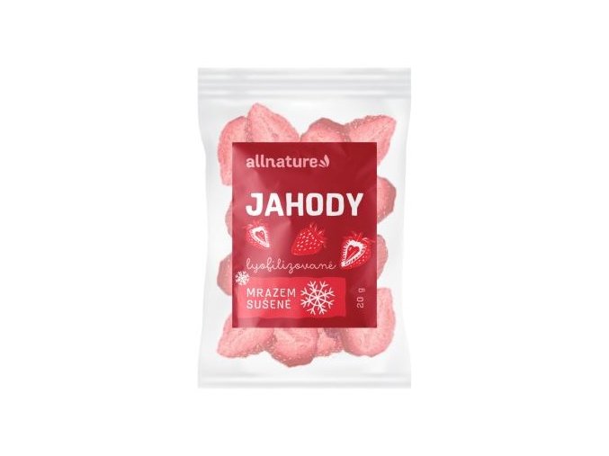 allnature jahoda susena mrazem 20 g