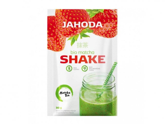 Matcha Tea BIO Shake jahoda 30 g